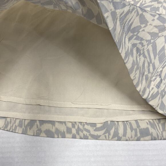 Free People Women's Cream and Grey Skirt size 2 (b17) NWOT - Picture 4 of 6